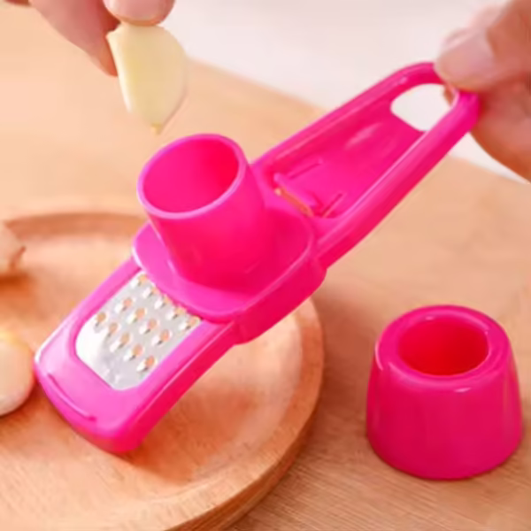 Vegetable Tools Stainless Steel Garlic Press - Image 3