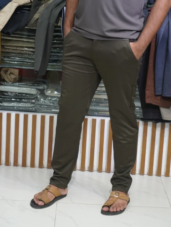 অলিভ কালার ফরমাল প্যান্ট