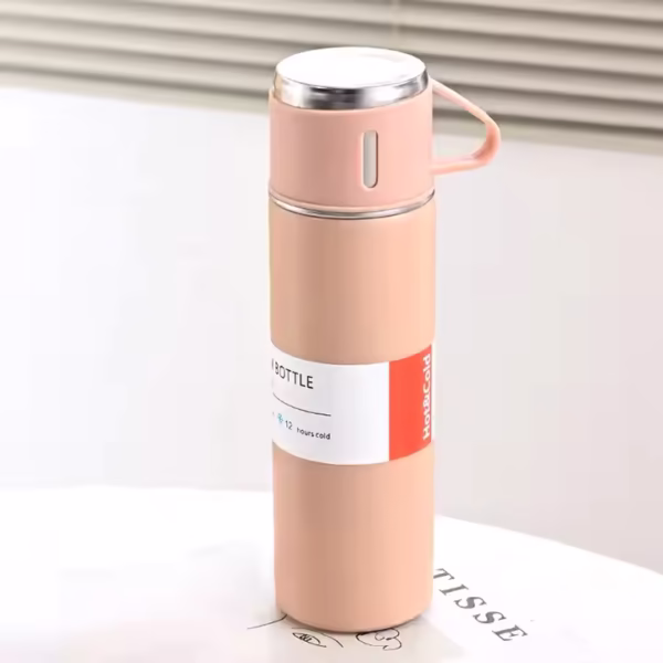 চায়না স্মার্ট ফ্লাস্ক – বাদামী কালার - Image 3